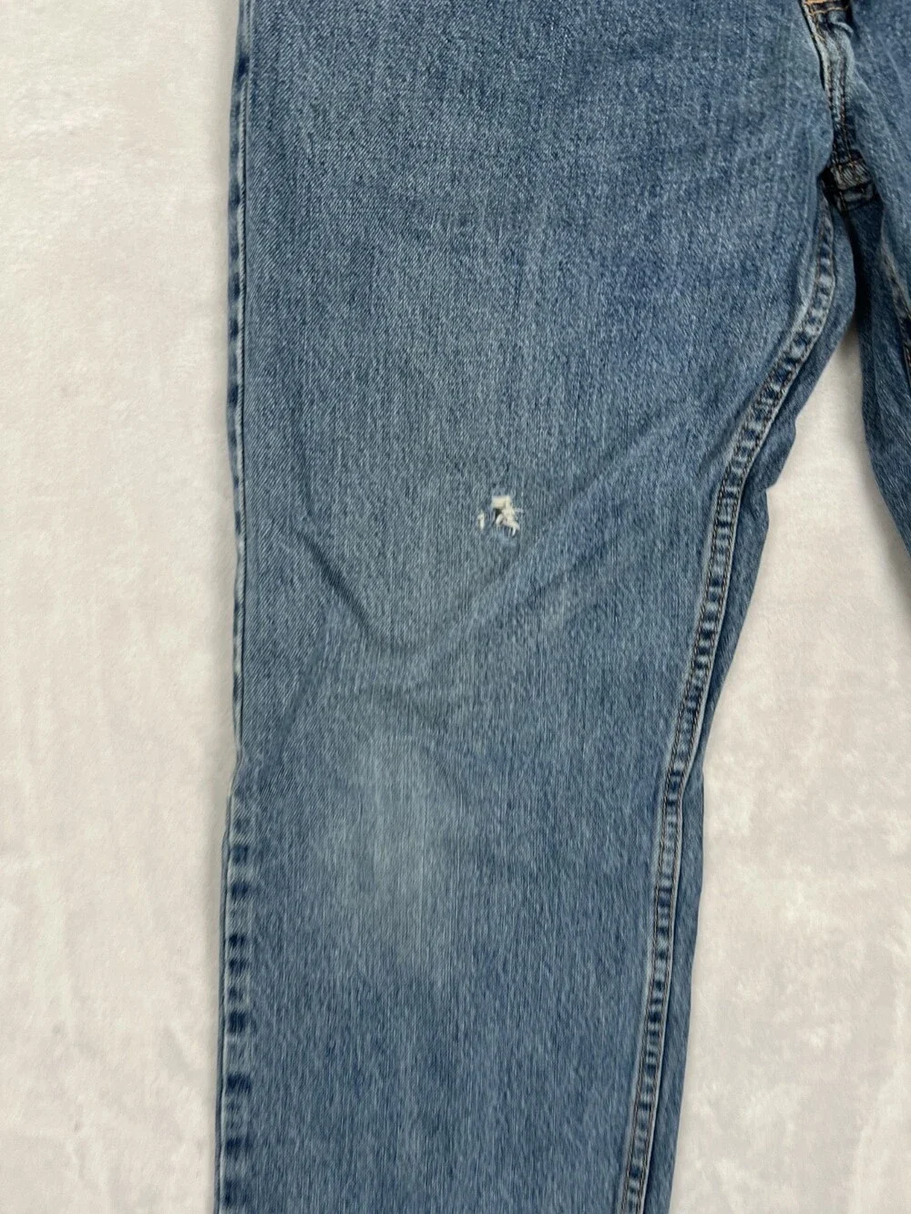 Vintage Lee Blue Denim Jeans Size 30x32 Relaxed Fit Straight Leg READ